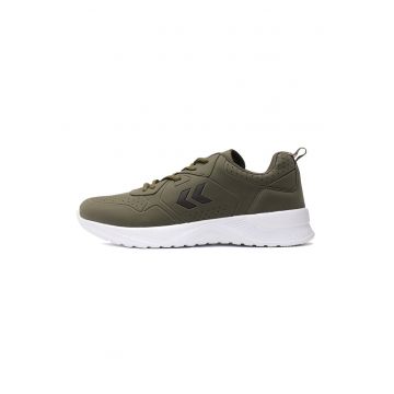 Pantofi sport unisex de piele ecologica cu detalii perforate