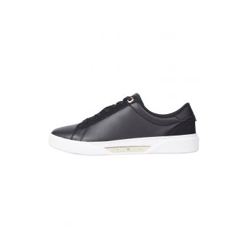 Tenisi low-cut de piele