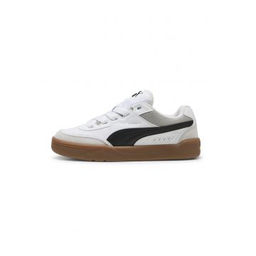 Pantofi sport cu insertii de piele intoarsa