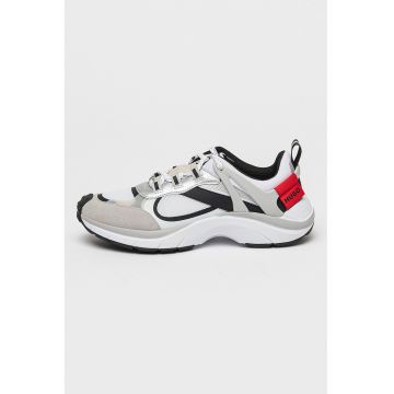 Pantofi sport cu insertii de piele intoarsa Go2