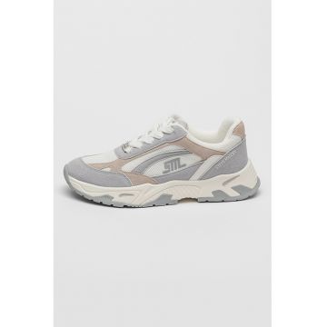 Pantofi sport cu piele intoarsa Sneak Peak-E