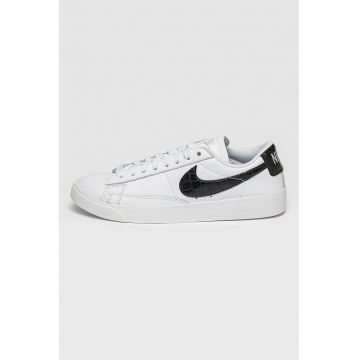 Pantofi sport de piele cu garnituri cu model piele de reptila Blazer