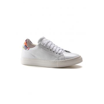 Pantofi sport de piele cu imprimeu