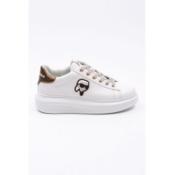 Pantofi sport de piele cu logo