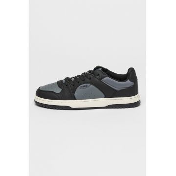 Pantofi sport de piele ecologica cu logo Hadrian