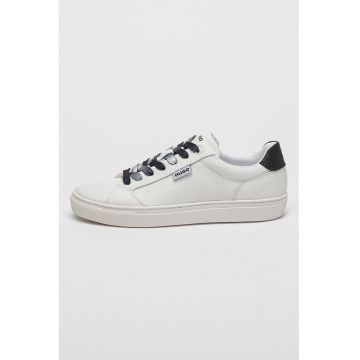Pantofi sport de piele ecologica cu logo Morrie