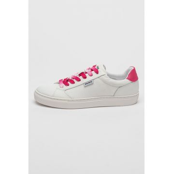 Pantofi sport de piele ecologica cu logo Morrie