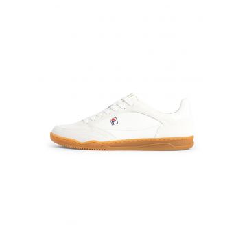 Pantofi sport din piele cu detaliu logo