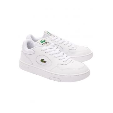 Pantofi sport din piele cu insertii din material textil Lineset