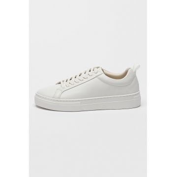 Pantofi sport din piele cu varf rotund Zoe