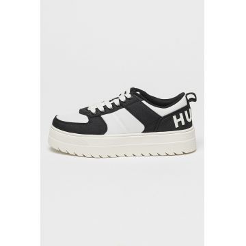 Pantofi sport flatform cu logo Lyssa