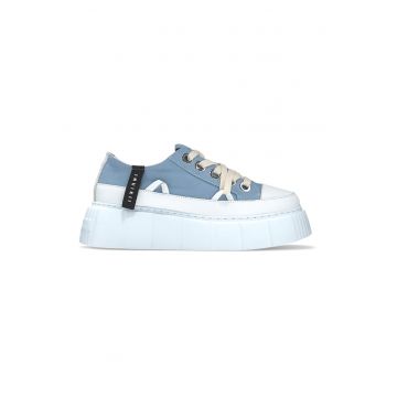 Pantofi sport flatform - din material textil