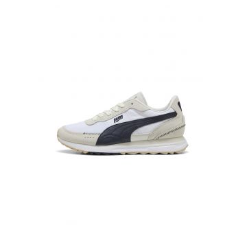 Pantofi sport unisex cu detalii de piele intoarsa Road Rider