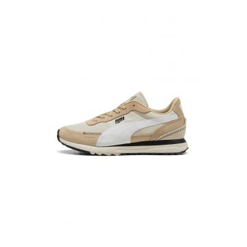 Pantofi sport unisex cu detalii de piele intoarsa Road Rider