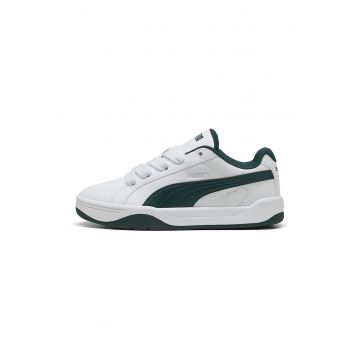 Pantofi sport unisex de piele ecologica cu logo