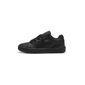 Pantofi sport unisex de piele ecologica cu logo