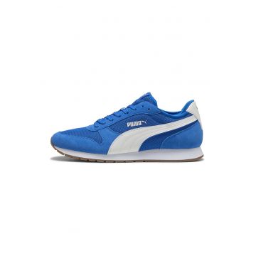 Pantofi sport unisex de piele intoarsa si plasa St Miller