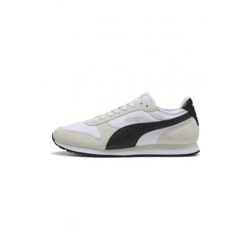 Pantofi sport unisex de piele intoarsa si plasa St Miller