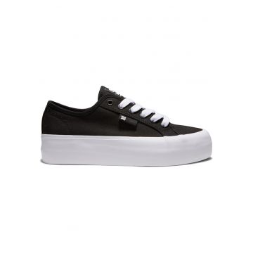 Tenisi femei  cu platforma Manual Platform 26322 - - Negru