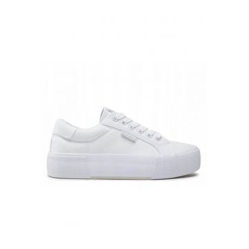 Pantofi dama -  Piele ecologica -Alb