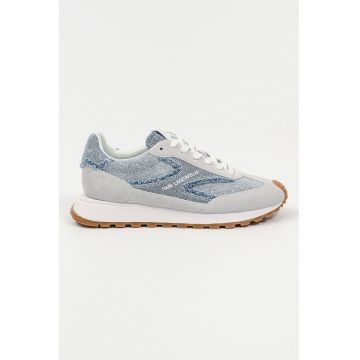 Pantofi sport cu garnituri din denim