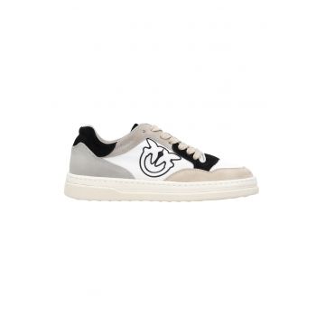 Pantofi sport cu insertii de piele intoarsa