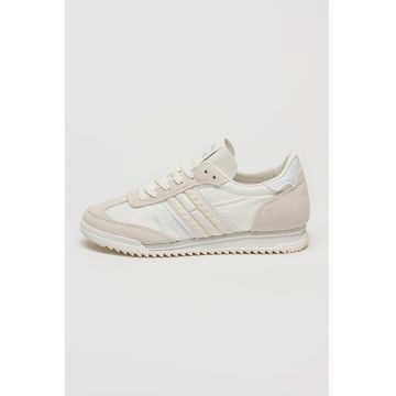 Pantofi sport cu insertii din piele intoarsa Retro Runner