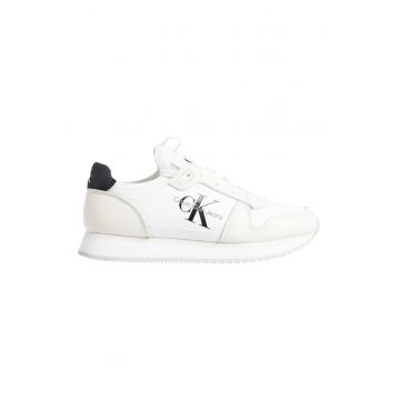 Pantofi sport de piele cu logo