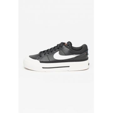 Pantofi sport din piele si piele ecologica Court Legacy Lift