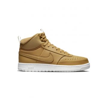 Pantofi sport mid-high cu insertii de piele Court Vision Mid WNTR
