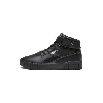Pantofi sport mid-high de piele ecologica si piele Carina 2.0